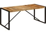 Syfax™ Tavolo Da Pranzo In Legno Massello Di Mango Grezzo 180 Cm