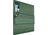 Kotarbau Telone In Tessuto 2X3 M Verde 120G/M2 Telone Occhielli Rinforzati Telone Protettivo Telone Per Edilizia Impermeabile Antistrappo Telone Industriale Qualsiasi Condizione Atmosferica