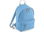 Bagbase Mini Fashion Backpack PC4125 (Taglia Unica) (Blu Cielo/Grigio Chiaro)