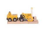 Bigjigs Rail Replica Della Locomotiva Storica Rocket + 2 Binari