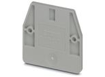 50 Pezzi Tappo Terminale L=29,9Mm, L=2,2Mm - Piastra Terminale/Divisoria Per Morsettiera D-MUT 2,5/4