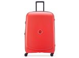 Delsey Paris Carrello Belmont Plus Expandable 4 Double Rolls Trolley Faded Red Rosso