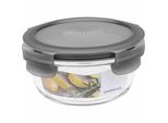 Locknlock Oven Glass 380Ml Ø 130 X 65 Mm, Deckelfarbe Grau LLG821G