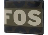 Fossil Portafoglio Maury Bifold Wallet Dark Loden Verde Multicolore