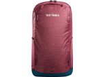 Tatonka Zaino Per Il Tempo Libero Zaino Con Scomparto Per Laptop City Pack 25 Bordeaux Red Rosso Turchese