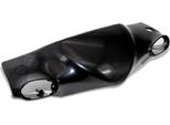 Faco Cupolino Manubrio Nero Non Verniciato Compatibile Con Gilera Typhoon / Piaggio Tph Nrg 50