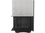 Inserto Per Caminetto In Ghisa Kratki Maja Sinistro 8 Kw Ø 200 Con Porta Scorrevole