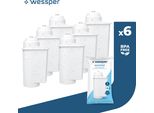 6X Filtro Acqua Wessper Per Siemens EQ.6 EQ.9 EQ.300 EQ.500 Iq700 Sostituisce TZ70003