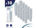 Filtro Acqua Aquafloow Compatibile Con Krups, Si Adatta A Molti Modelli Di Krups, Siemens, Bosch, Aeg, Tefal, Neff, Gaggenau, Confezione Da 10