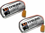 2 Pezzi Batteria Al Litio Toshiba ER17500V/3.6V 2700 Mah Sps Batteria Industriale Con Connettore