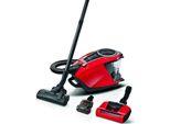 Bosch Bgs7Pet Proanimal Aspirapolvere Senza Sacco 700W Nero/Rosso