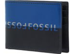 Fossil Portafoglio Maury Bifold Wallet Midnight Navy Blu Multicolore