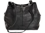 Harold's Pelle Borsa A Tracolla Submarine Shopper Twin Black Nero