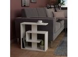 Skye Decor, Saly- Saly Hms, Bianco, Tavolini, 57X55X20 Cm, 100% Pannello Di Particelle Rivestito In Melamina