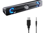 Sada V-111 Altoparlante Per Computer Cavo Usb Potente Barra Subwoofer Stereo Altoparlante Basso Cassa Acustica Surround