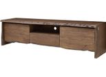 MASSIVMOEBEL24 | Mobile Tv In Legno Di Acacia 191X45X50 Marrone Laccato Pure Acacia #802