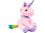 Brubaker Unicorno Di Peluche Alto 21 Cm - Rosa - Peluche Di Peluche