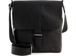 Saddler Pelle Borsa A Tracolla Verdal Messenger Bag Black Nero
