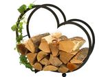 Dandibo Porta Legna Da Ardere Per Interni In Metallo Cuore Porta Legna Da Ardere 64 Cm 181134 Cesto Porta Legna Da Ardere Porta Legna Da Ardere