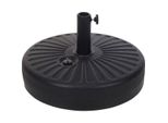 Base Per Ombrellone Progarden 22 Litri 51 Cm Nero