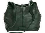 Harold's Pelle Borsa A Tracolla Submarine Shopper Twin Green Verde Scuro