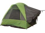 Outsunny Tenda Da Auto, Tenda Da Campeggio, Tenda Da Viaggio, Per 4-5 Persone, In Fibra Di Poliestere, Verde, 300 X 300 X 230 Cm