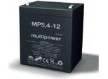 Multipower MP5,4-12 / 12V 5,4Ah Batteria Al Piombo Agm