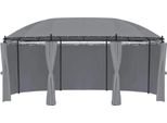 Padiglione Con Tende 520X349X255 Cm Antracite