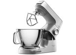 Kenwood Küchenmaschine Titanium Küchenmaschine integrierte Waage, Knetmaschine Rührmaschine, 1200,00 W, 5,00 l Schüssel, Knethaken, Edelstahl