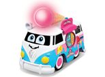 Bb Junior - Auto Giocattolo - Volkswagen Magic Ice Cream Bus (Blu, 20 Cm) Furgoncino Dei Gelati Bulli Sound & Language