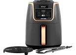 NINJA Heißluftfritteuse MAX 5in1 Airfryer Heissluftfritteuse XXL 5,2L Fritteuse 60 min Timer, 1750,00 W, Friteuse Heißluftfritteuse Fettfrei Heißluft