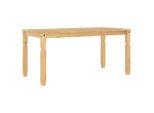 Tavolo Da Pranzo 160X80X75 Cm In Legno Di Pino Massiccio