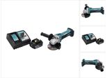 Smerigliatrice Angolare A Batteria Makita Dga 452 RG1 18 V 115 Mm + 1 Batteria Ricaricabile 6,0 Ah + Caricabatterie