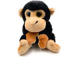 Onwomania Peluche Scimmia Primate Scimpanzé Lunghezza 24 Cm Nero