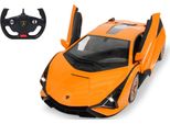 Lamborghini SiáN Fkp 37 1:14 Arancione 2.4Ghz Manuale Porta