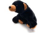 Onwomania Peluche Peluche Orso Nero Predatore Orso Nero Lunghezza 20 Cm Nero