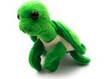 Onwomania Peluche Animale Di Peluche Tartaruga Gattonante Animale Tartaruga Marina L 15 Cm Verde