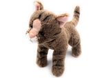 Onwomania Peluche Gatto Gatto Della Foresta Gatto Selvatico Lunghezza 25 Cm Marrone