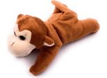 Onwomania Peluche Peluche Scimmia Cappuccino Animale Scimmia Lunghezza 17 Cm Marrone