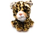 Onwomania Peluche Predatore Grande Gatto Leopardo Lunghezza 25 Cm Marrone
