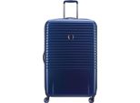 Delsey Paris Carrello Caumartin + 4 Double Rolls Trolley 76 Steel Blue