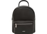 L.Credi Zaino Per Il Tempo Libero Zaino Budapest Backpack Black Nero