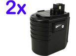 2X Batteria Powersmart 3000Mah Per Bosch 2 607 335 215, 2607335215, 2 607 335 216, 2607335216, 2 607 335 223, 2607335223,