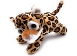 Onwomania Peluche Pantera Grande Gatto Leopardo Lunghezza 19 Cm Marrone