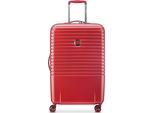 Delsey Paris Carrello Caumartin + 4 Double Rolls Trolley 70 Red Rosso