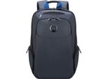 Delsey Paris Zaino Per Il Tempo Libero Zaino Con Scomparto Per Laptop Parvis Plus Backpack Waterproof 13,3" 15L Grey Grigio"