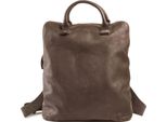 Harold's Pelle Zaino Per Il Tempo Libero Zaino Submarine Post-Citybackpack Brown Marrone Scuro