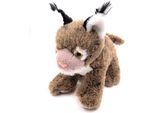 Onwomania Peluche Gatto Selvatico Lince Lunghezza 20 Cm Marrone