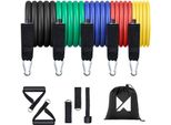 Wozinsky 5X Bande Per Esercizi, Banda Di Resistenza, Gomma, Elastico, Fitness, Bande + Accessori Compatibili Con Casa, Fitness, Stretching