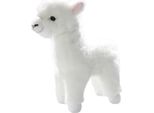 Carl Dick Lama In Piedi Bianco Lungo Circa 25 Cm, Alto Circa 27 Cm 3436 Peluche, Peluche, Peluche